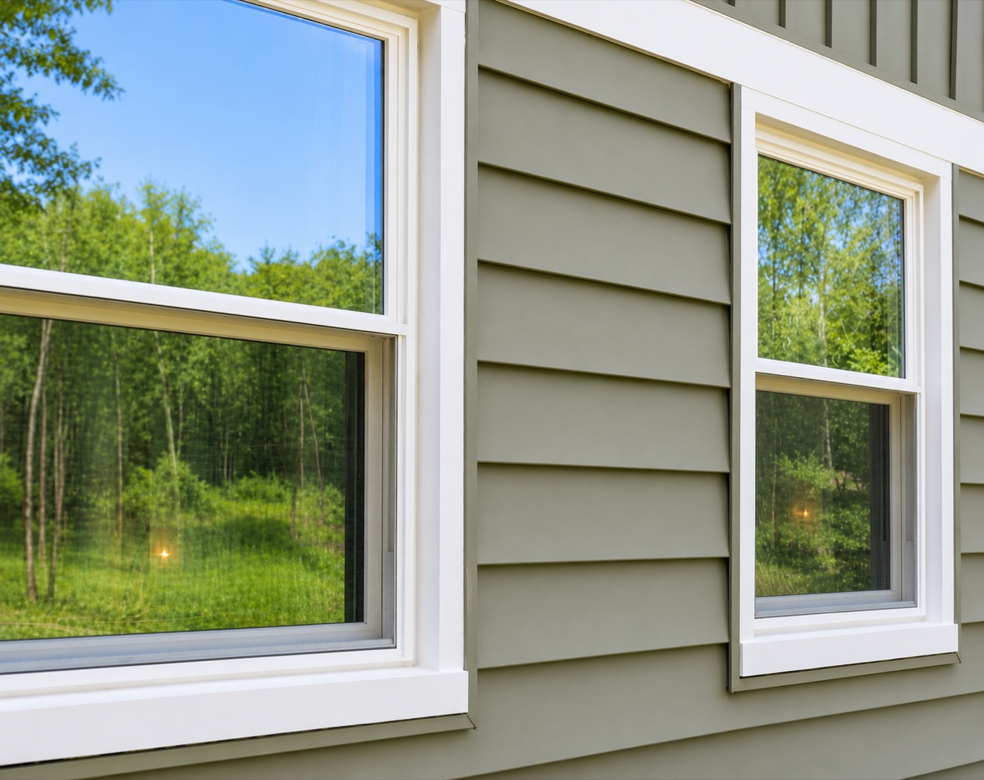 Low-maintenance insulated siding on a Cincinnati home