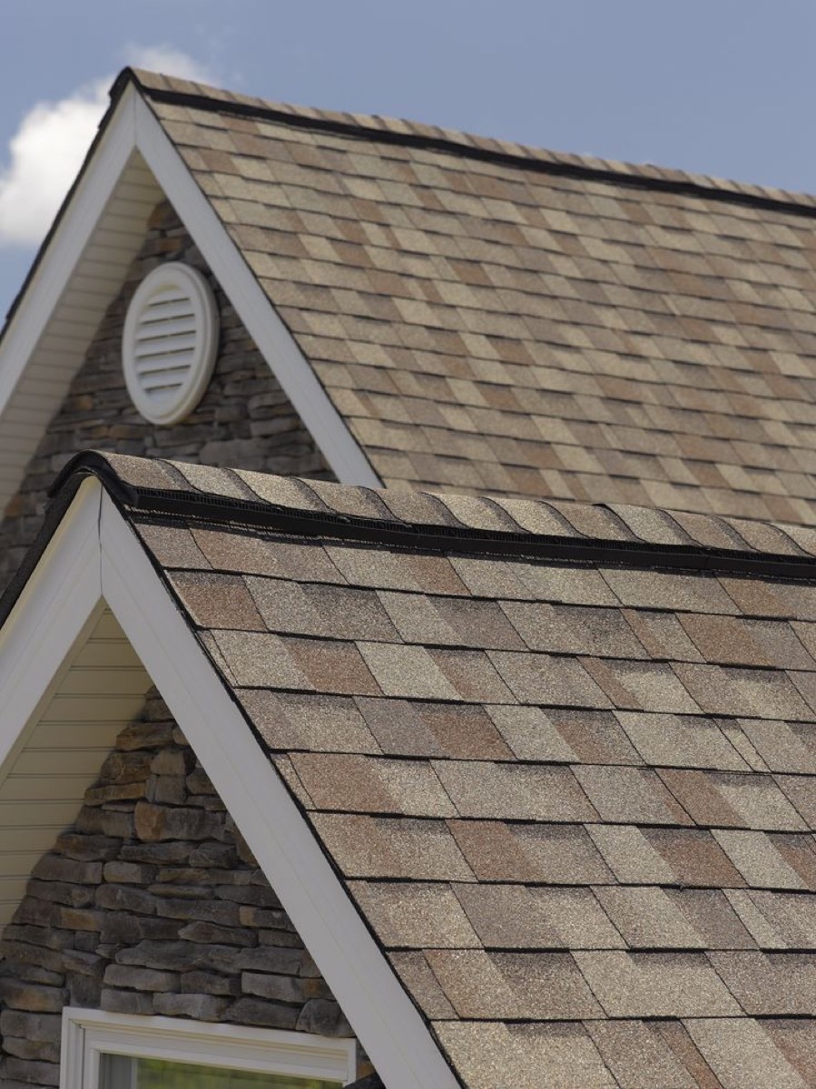 Completed architectural shingle roof replacement on a home in Fairfield, OH